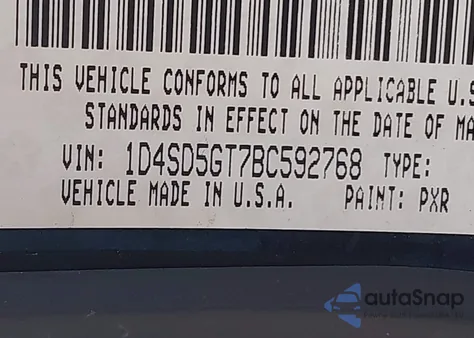 2011 Dodge Durango Citadel from USA, damaged, VIN 1D4SD5GT7BC592768
